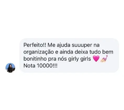 Depoimento real do Instagram